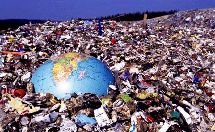 Jogamos lixo dentro do planeta